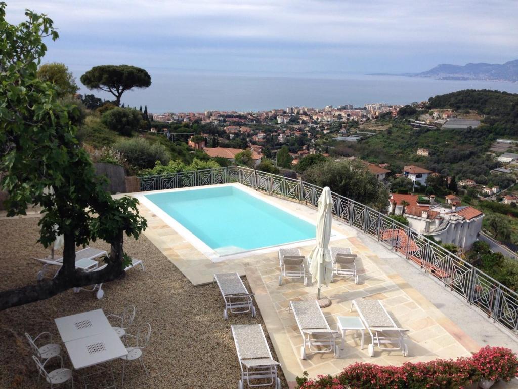 Villa Gaia - Luxury Villa, Pool & Wellness Rooms Bordighera Kültér fotó